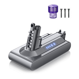 Запасний акумулятор Powtree для пилососа Dyson V10 (1 фільтр + 3 шурупи)