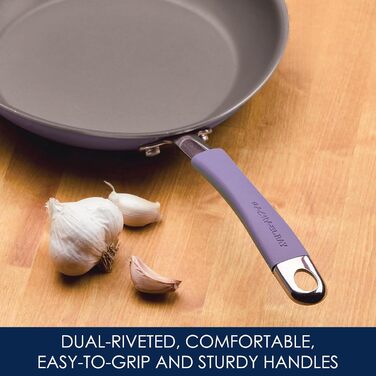 Набір посуду Rachael Ray Cucina Nonstick, 12 предметів, лавандовий