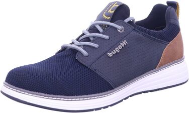 Чоловічі спортивні шнурівки Bugatti Man, напівчеревики, змінне устілка, темно-синій, 43 EU, 4100