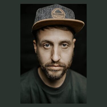 Кепка Blackskies® Pathfinder Snapback - унісекс, чорно-смугаста, регульована, преміум якість