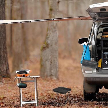Складний садовий стільчик, туристичний стільчик для кемпінгу, риболовлі та відпочинку на природі - легкий та довговічний