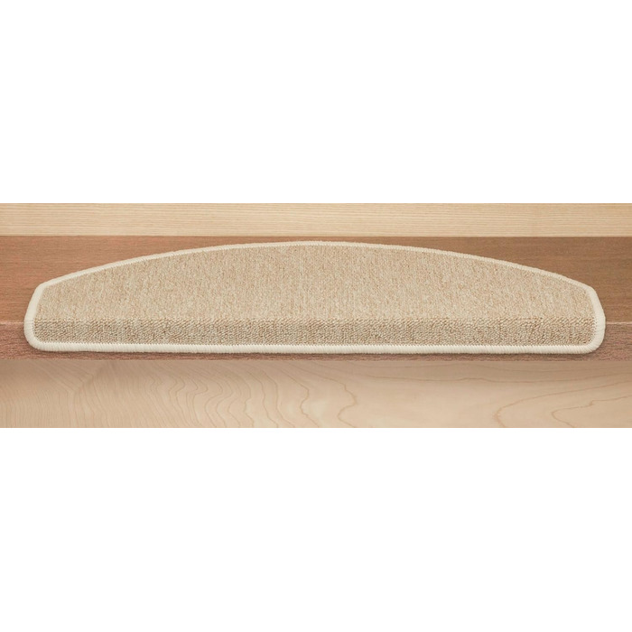 Rambo 15-Piece Stair Treads - Non-Slip Carpet Set - 17 Colors (Including Beige)