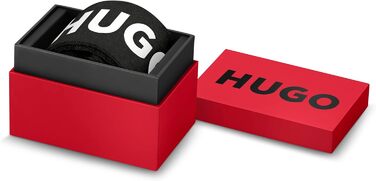 HUGO чоловічий кварцовий годинник #First-Kolleкція - з металевим або шкіряним ремінцем (Blue, Stainless steel)