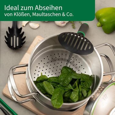 Вимірювальний дрібник Chefkoch Fackelmann з ергономічною ручкою Soft-Touch, нержавіюча сталь, стійкий до 220°C, для збивання вершків та іншого