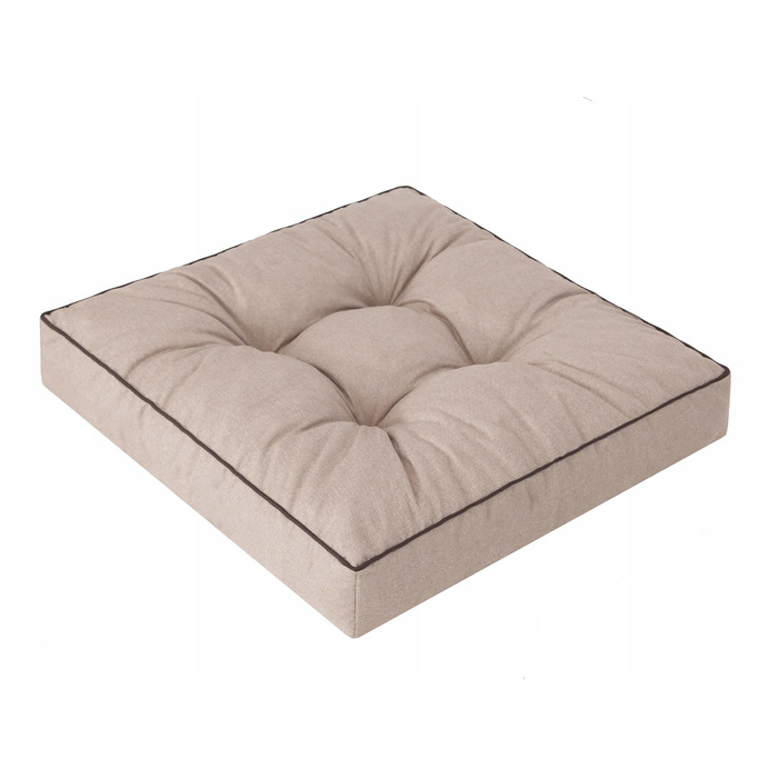 Подушка Hobbygarden 60 x 60 x 10 см, бежева