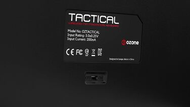 Ozone Gaming Gear Double TAP: Клавіатура + Миша, напівмеханічна, RGB, 4000 DPI, USB (Tactical US)