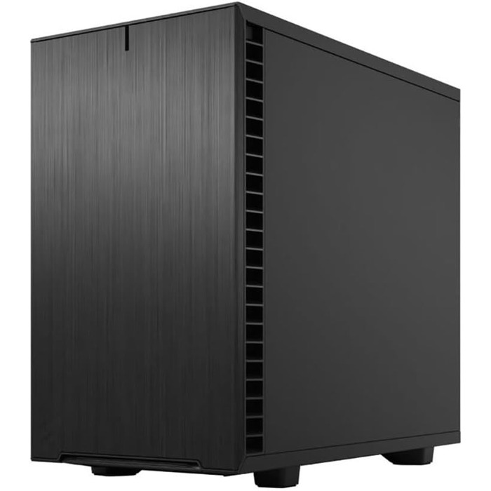 Корпус для ПК Fractal Design Define 7 Nano Black - Mini ITX, затишний, з LED підсвіткою та скляною панеллю