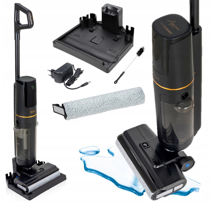 Вертикальний пилосмик 3в1 Zilan MOP, 16500 Па, чорний