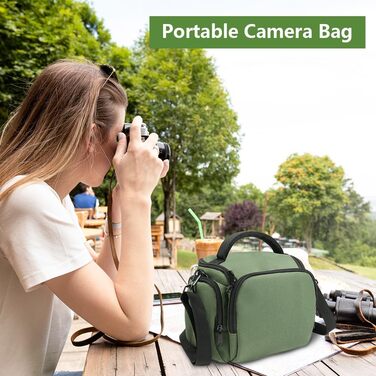 Чохол для камери Ainiv: DSLR/SLR, Canon, Nikon, Sony, водонепроникний, зелений