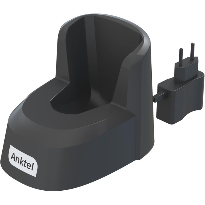 Ручний бездротовий пилосос Anktel PowerClean 2400 з LED-підсвічуванням та станцією для зарядки. Модель для сухого та вологого прибирання, бездротовий, без мішка, з HEPA-фільтром. Ідеальний для дому та автомобіля. Колір: білий-сірий.