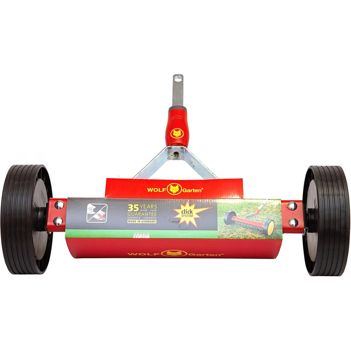 Вертикутерний валик WOLF Garten multi-star UR-M3, аератор для газону, ручний, 30 см