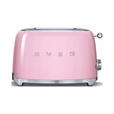 Тостер Smeg TSF01PKEU, рожевий, 950 Вт