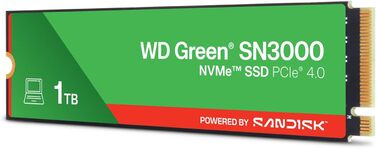 WD Green SN3000 NVMe SSD 1TB - Швидкий та надійний накопичувач