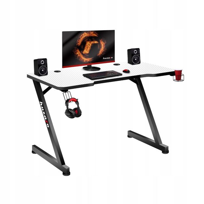 Ігровий стіл Huzaro Hero 2.5, білий