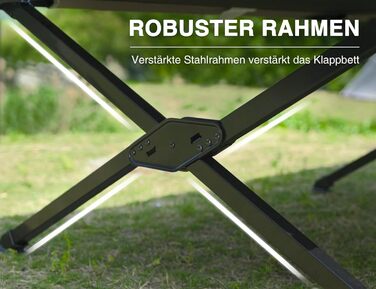 EVER ADVANCED Folding Cot - XXL Size