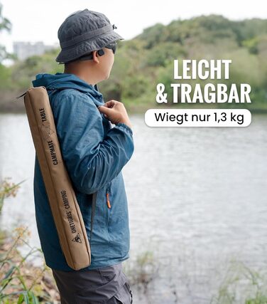 OneTigris CAMPMATE Стіл для кемпінгу складний, легкий, на 30 кг, Kojote Brown