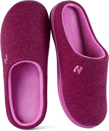 Жіночі халапи RockDove з двокольоровою підошвою з memory foam (38/39 EU, Рожевий Carmine)