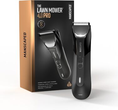 Електричний тример для тіла MANSCAPED Lawn Mower 4.0 PRO, водонепроникний, SkinSafe, USB-C зарядка, для чоловіків, дорожній замок