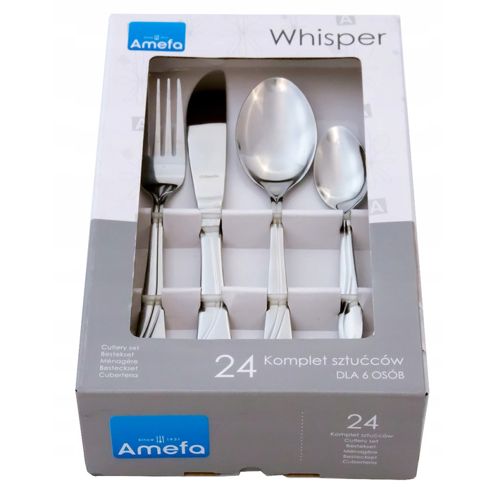 Набір столових приборів Amefa Whisper, 60 предметів