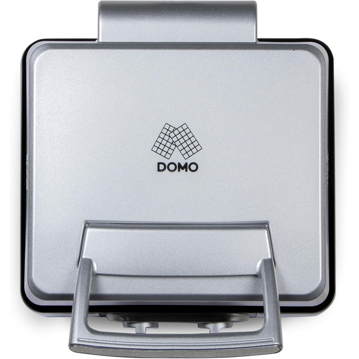 Вафельниця DOMO DO9280W для приготування бельгійських вафель - антипригарне покриття, 1520W, білий (Inox)