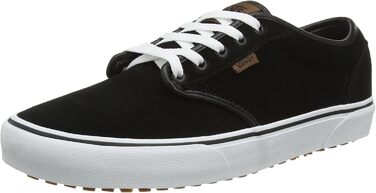 Чоловічі кросівки Vans Atwood, замша, фліс, чорний/білий, 39 EU