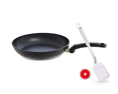 Сковорода Fissler Adamant 28 см з антипригарним покриттям для індукції + лопатка Classic