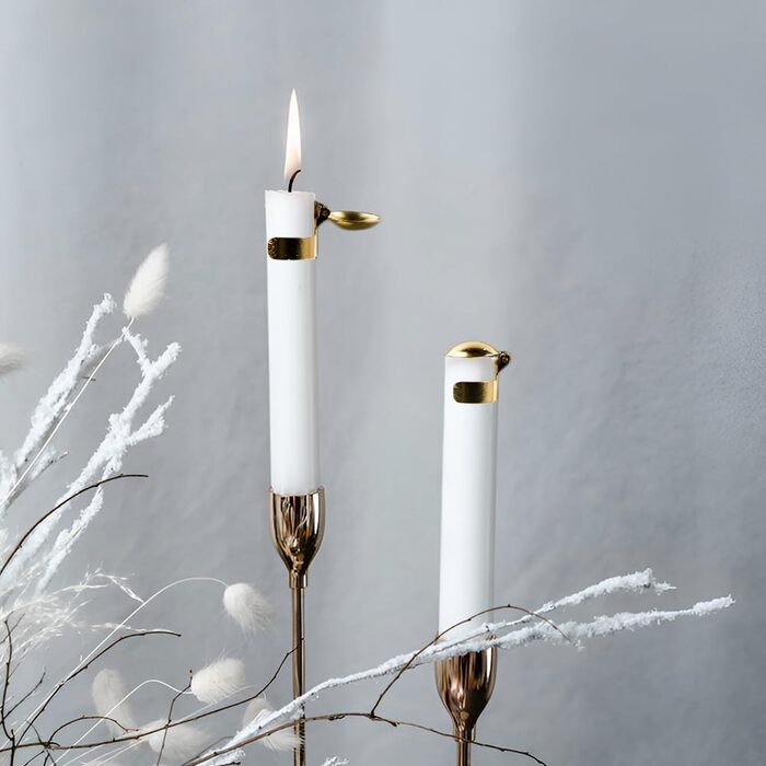 OLEEK (12 Pack Automatic Candle Extinguishers, Candle Snuffer, Automatic Candle Extinguisher, Candle Snuffer, Swedish Candle Snuffer, Automatic Candle Extinguisher, Swedish Candle Snuffer, Candle Set