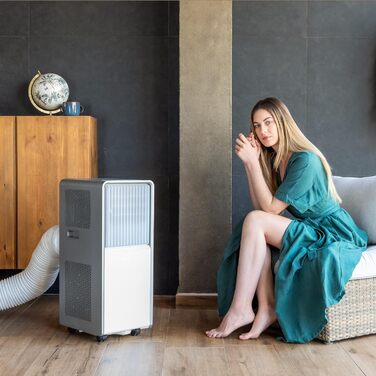 Мобільний кондиціонер Cecotec ForceClima 9000 BTU з тепловим насосом, Wi-Fi, LED-дисплеєм та пультом керування