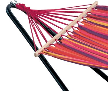 Гамак AMAZONAS Beach Set Vulcano з металевою рамою, 200x100 см, до 100 кг, швидке складання
