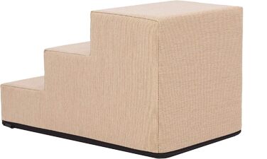 Сходинка для собак та котів Tiertreppen – пандус для маленьких собак, 4 сходинки, висота 40 см, бежевий