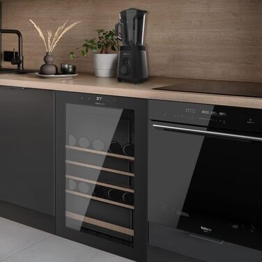 Cecotec Bolero GrandSommelier 36000 Wine Cooler - 95 Liter, Compressor, Touch Control, LED, Black - 36 Bottles