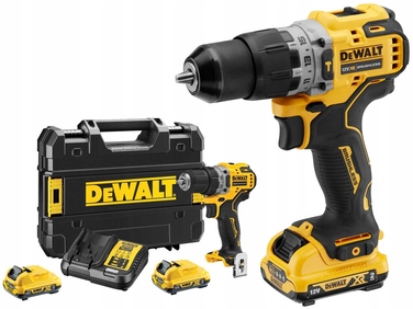 Ударний дриль-шурупокрут DeWalt 12V 57/25Nm 2x2,0Ah DCD706D2