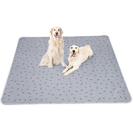 2 шт. вбираючі пелюшки для цуценят 80х92 см, водонепроникні та миючі. Килимки для навчання собак, неслизька підстилка для дивану та підлоги 80х92 см (2 шт.)