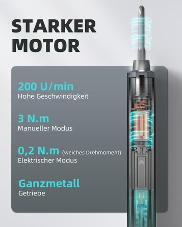 Мініатюрний електричний набір викруток DOINOW, прецизійний електричний викрутка з 48 бітами, LED-підсвічуванням, акумуляторний, для ремонту iPhone, ноутбуків, окулярів, годинників