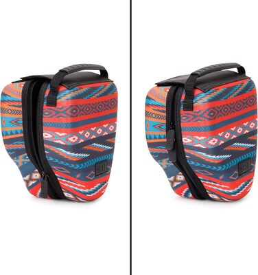 Чохол для DSLR камери USA Gear з жорсткою обшивкою, захистом Eva, швидким доступом, м'яким інтер'єром та гумовим руків'ям (колір: коричневий, веганський) (Südwesten)