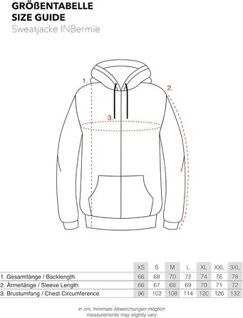 Світшот Indicode для чоловіків з високим коміром | Кардиган/світшот чоловічий (XXL, Чорний)