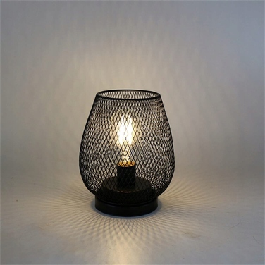 Світлодіодний нічник у ретро-стилі: металевий ліхтар на батарейках