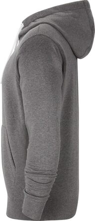 Чоловіча толстовка Nike Park 20 Full Zip Hoodie з капюшоном на блискавці, Charcoal Heather/White, розмір S