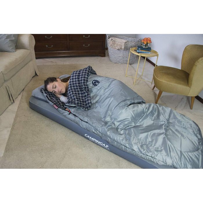 Надувне ліжко Campingaz Quickbed Single для відпочинку на природі та вдома - 188 x 74 x 19 см, до 148 кг