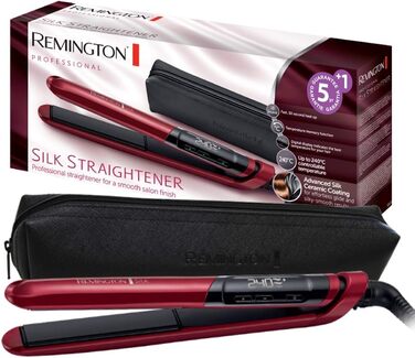 Плойка Remington Silk Digital CI96W1: керамічне покриття з шовковими протеїнами, LCD-дисплей, 120-220°C, для локонів та хвиль