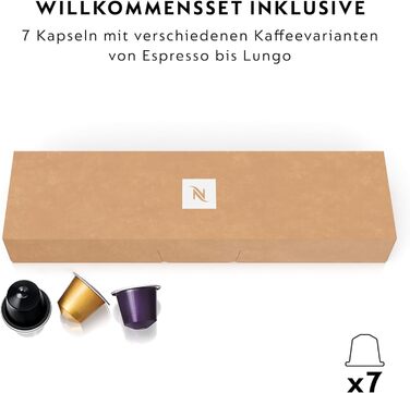 Кавомашина Krups Nespresso XN741B Citiz, еспресо, автоматична, 1 л, 1260 Вт, срібляста