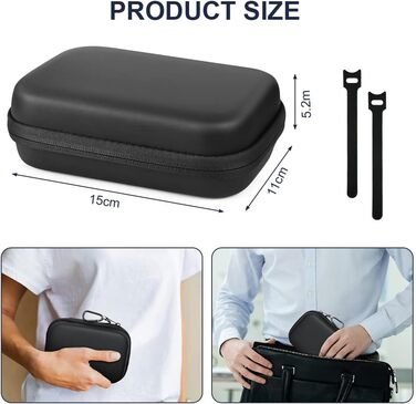 Органайзер для кабелів та аксесуарів: кейс для зарядних пристроїв, USB-накопичувачів, Power Bank та інших гаджетів