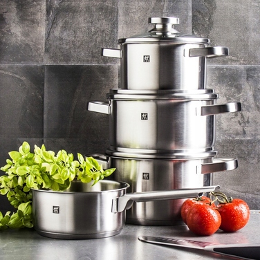 Набір каструль Zwilling Joy із нержавіючої сталі, 4 предмети