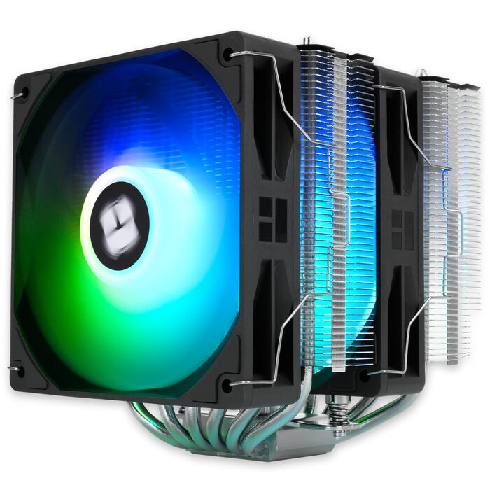 Система водяного охолодження Thermalright Peerless Assassin 120 SE ARGB V2 для CPU, 120 мм, 6 heatpipes, підтримка AMD AM4/AM5 та Intel LGA 1700/1851