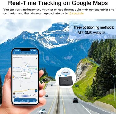 GPS-трекер TKMARS TK915 для авто, 4G, 7800 мА·год, магнітний, водонепроникний, тривоги, безкоштовний додаток, без підписки