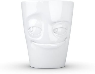 Fiftyeight, Porcelain, Handle Mugs 2-Piece Set, Grumpy and Mischievous, 350 ml Handle Cups