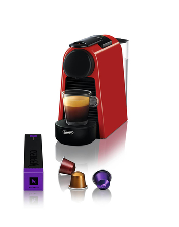 Капсульна кавомашина De'Longhi Nespresso Essenza Mini EN85R, 19 бар, червона