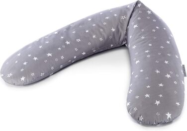 Theraline Original Pregnancy Pillow & Nursing Pillow 190cm – Side Sleeper Pillow Nursing Pillow Buckwheat – includes Nursing Pillow Cover Starry Sky