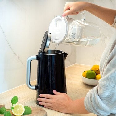 Скляний фільтр-кувшин Wessper D2 BOROSILICATE FF 3л, білий + фільтр