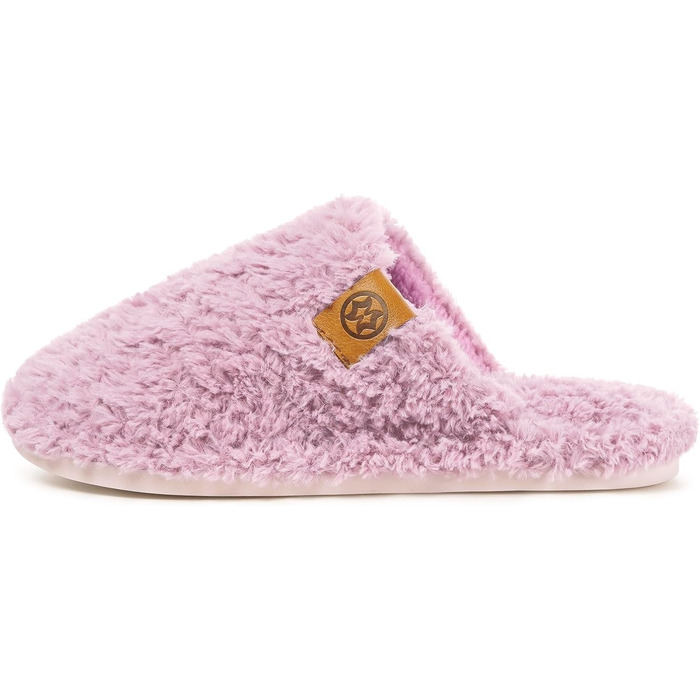 Домашні тапочки Dokela для жінок та чоловіків: м'які, з меморі-піною, з штучного хутра, антиковзкі, 38/39 EU, фіолетовий